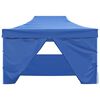 vidaXL Carpa de Fiesta Azul 291 x 431 x 315 cm Tela Oxford
