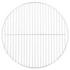 vidaXL Rejilla de parrilla BBQ redonda acero inoxidable 304 &Oslash;44,5 cm