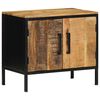 vidaXL Armario de Noche Marr&oacute;n y Negro 50 x 30 x 45 cm