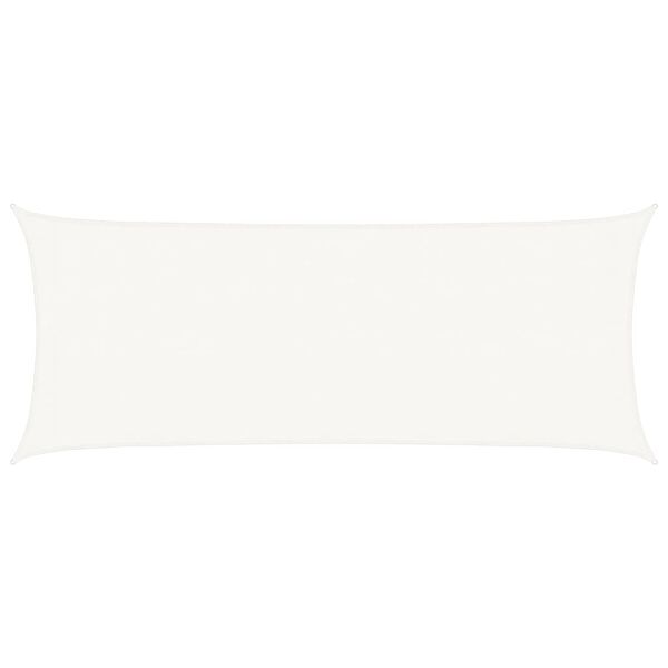 vidaXL Toldo de vela HDPE blanco 160 g/m&sup2; 2x4,5 m