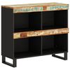 vidaXL Armario auxiliar madera maciza reciclada 85x33x75 cm