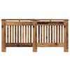 vidaXL Cubierta de Radiador Madera envejecida 172 x 19 x 81,5 cm