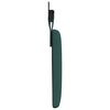 vidaXL Cabecera Colgante Rayado Verde oscuro 210 x 55 x 5 cm tela