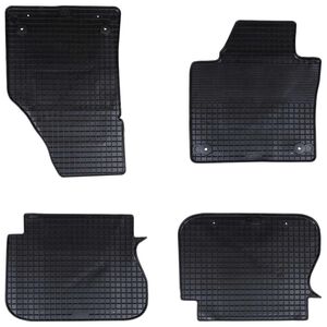 vidaXL Alfombrilla de Coche 4 uds.