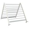 vidaXL Tendedero extensible para ba&ntilde;era aluminio 53-90 cm