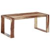 vidaXL Mesa de comedor madera maciza 180x90x76 cm