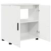 vidaXL Juego de muebles de ba&ntilde;o con caj&oacute;n con puerta 3 pcs brillante