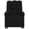 vidaXL Sill&oacute;n de masaje el&eacute;ctrico reclinable elevable tela negro