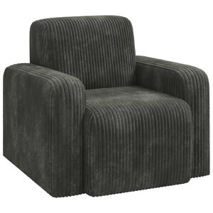 vidaXL Sill&oacute;n Gris antracita pana