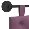 vidaXL Cabecera Colgante Morado 110 x 55 x 7 cm Terciopelo
