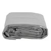 vidaXL Lona gris 1x2,5 m 650 g/m&sup2;