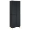 vidaXL Juego de armarios 2 pcs 66 x 34,5 x 95 cm Madera de ingenier&iacute;a