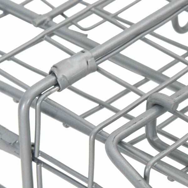 vidaXL Trampa para Animales Antracita 61 x 20 x 21,5 cm Acero