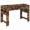 vidaXL Mesa de Futbol&iacute;n Roble Ahumado 125 x 60,5 x 80 cm