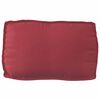 vidaXL Juego de Cojines para Palets 2 pcs Rojo vino Tela Oxford