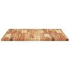 vidaXL Tablero de mesa rectangular madera maciza de acacia 100x70x2 cm