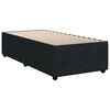 vidaXL Estructura de cama sin colchón terciopelo negro 80x200 cm