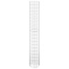 vidaXL Poste circular de gaviones acero galvanizado &Oslash;30x200 cm
