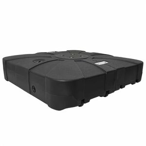 vidaXL Base para Paraguas de Brazo Oscilante 150 Negro Cuadrado