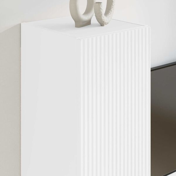 vidaXL Mueble de TV Montado en la Pared 2 pcs 30 x 31 x 60 cm