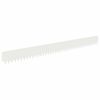 vidaXL Borde de C&eacute;sped 10 uds. 103 x 10 cm Acero Blanco