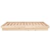 vidaXL Estructura de cama de madera maciza 90x200 cm