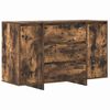 vidaXL Aparador Roble ahumado 120 x 41 x 75 cm Madera de ingenier&iacute;a