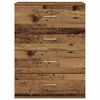 vidaXL Aparador Madera vieja 60 x 39 x 80 cm Madera de ingenier&iacute;a
