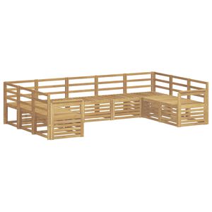 vidaXL Juegos de sof&aacute;s Madera de Acacia S&oacute;lida
