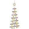 vidaXL &Aacute;rbol de Navidad colgante con bolas 90 cm 30 LED Multicolor
