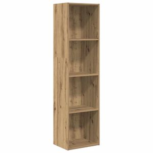 vidaXL Estanter&iacute;a de madera de ingenier&iacute;a roble artisian 40x30x152 cm
