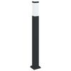 vidaXL Baliza de luz de 80 cm, color negro, IP44