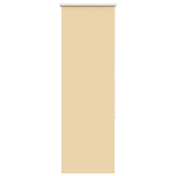 vidaXL Estor Enrollable Opaco Beige 55x175 cm Tela Ancho 50,7 cm