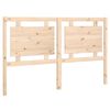 vidaXL Cabecero de cama madera maciza de pino 155,5x4x100 cm