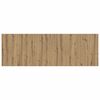 vidaXL Cabecero de pared madera ingenier&iacute;a roble artisian 240x1,5x80cm
