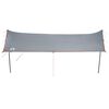 vidaXL Lona de camping impermeable naranja 460x305x210 cm
