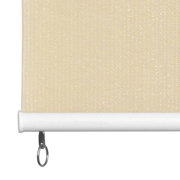 vidaXL Persiana enrollable de exterior 100x230 cm crema