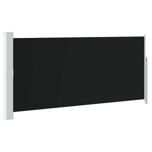 vidaXL Toldo lateral retr&aacute;ctil 140x300 cm negro