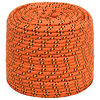 vidaXL Cuerda multiusos 10 mm 50 m Naranja PP 645 kg Carga m&aacute;x.