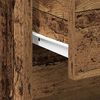 vidaXL Armario de Noche con caj&oacute;n 2 pcs Madera vieja 45 x 34 x 44,5 cm