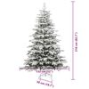 vidaXL &Aacute;rbol de Navidad artificial con ramas articuladas 210 cm