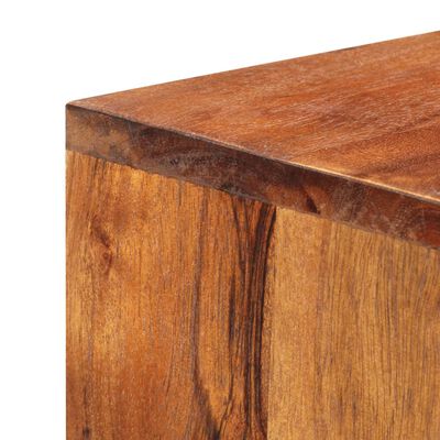 vidaXL Aparador de madera maciza de acacia 80x30x100 cm