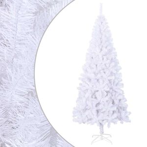 vidaXL &Aacute;rbol de Navidad artificial L 240 cm blanco