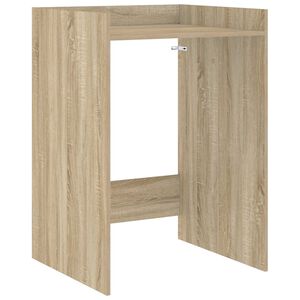 vidaXL Armario para lavadora Sonoma 67,5 x 62 x 97 cm