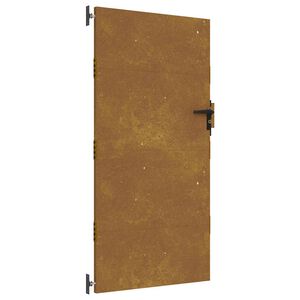 vidaXL Puerta de jard&iacute;n acero corten 85x200 cm