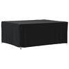 vidaXL Cubierta para muebles de jard&iacute;n Oxford 420D negro 200x165x80 cm