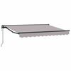 vidaXL Toldo Retr&aacute;ctil El&eacute;ctrico Gris Claro 3,5 x 2 m