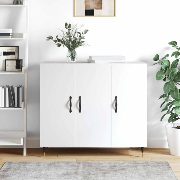 vidaXL Mango 2 pcs Negro 150 mm Aleaci&oacute;n de zinc