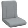vidaXL Sill&oacute;n ajustable Gris Claro Tela
