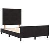 vidaXL Cama tipo Box Spring con cabecera Negro 120 x 200 cm Terciopelo